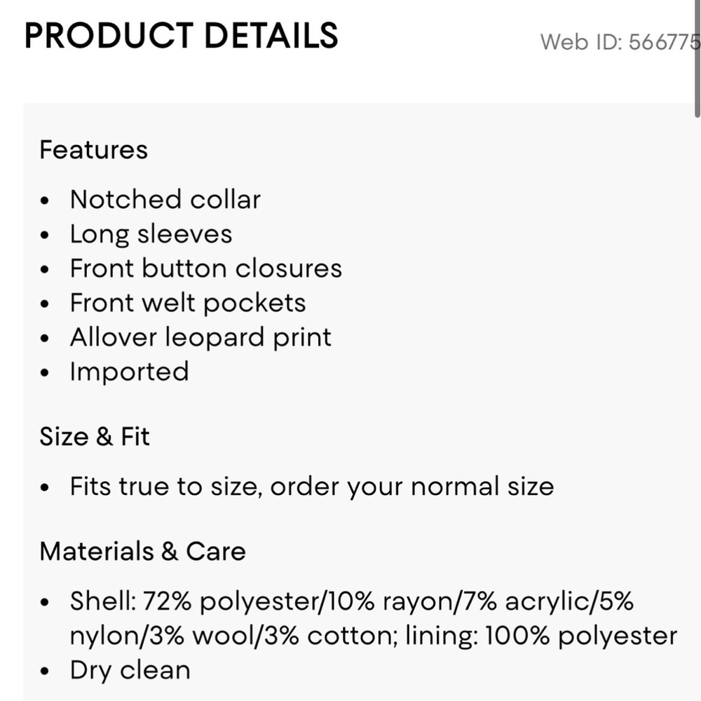 Tahari Leopard Print Trench Coat - Picture 7 of 7